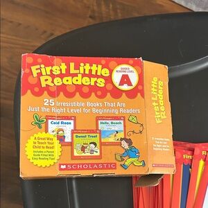 Scholastic First Little Readers Box Set - Orange and Red